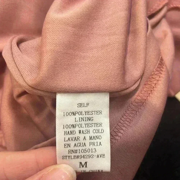 Andree by Unit light plum colored dress size medium. - Picture 7 of 7